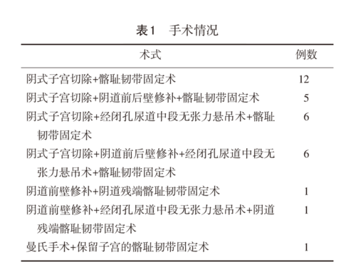 髂耻韧带固定术纠正中盆腔缺陷的短期疗效评价_陈飞-1.png